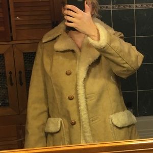 Vintage faux suede Wiman jacket